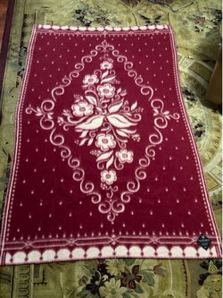 Vintage Dale of Norway 100% New Wool Blanket