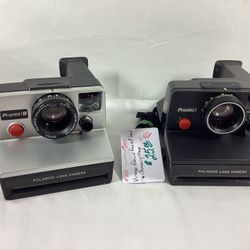 Polaroid Pronto! and Pronto!B Instant Film Cameras, Vintage 