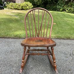 Mid Century Rocking Chair 