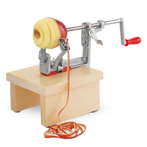 The Pampered Chef Apple Peeler Corer Slicer With Stand