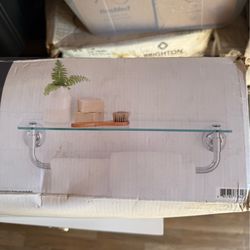 Better Homes Glass shelf & Sink faucet