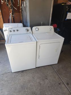 WHIRLPOOL WASHER AND ELECTRIC DRYER