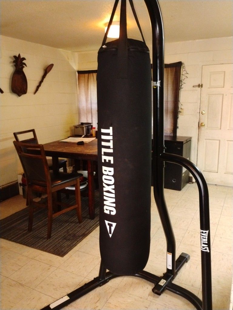 The Title Punching Bag With Stand