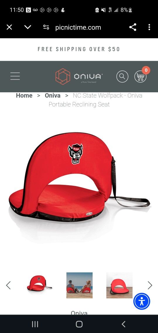 2 Oniva NC State Wolfpack Stadium Seats