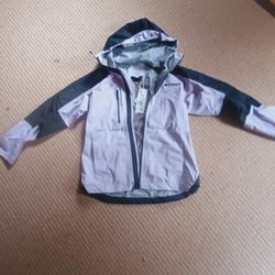 Women's Xs Lavender Adidas Rain Jacket 