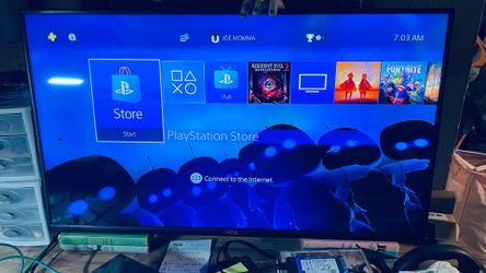 Ps4 pro black like new