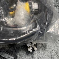 Rophor 50 Amp Generator Cord 15 Feet, NEMA 14-50p to CS6364 & SS2-50R Generator Emergency Power Cord, STW 6/3 + 8/1 AWG, 125/250V, 12500 Watts, Perfec