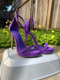 Purple Stiletto Heels