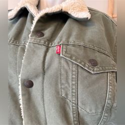 Levi Sherpa Trucker Jacket