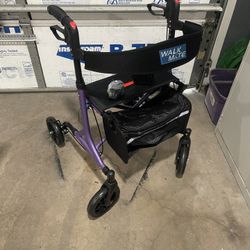 Walk mate Rollator Walker With Seat