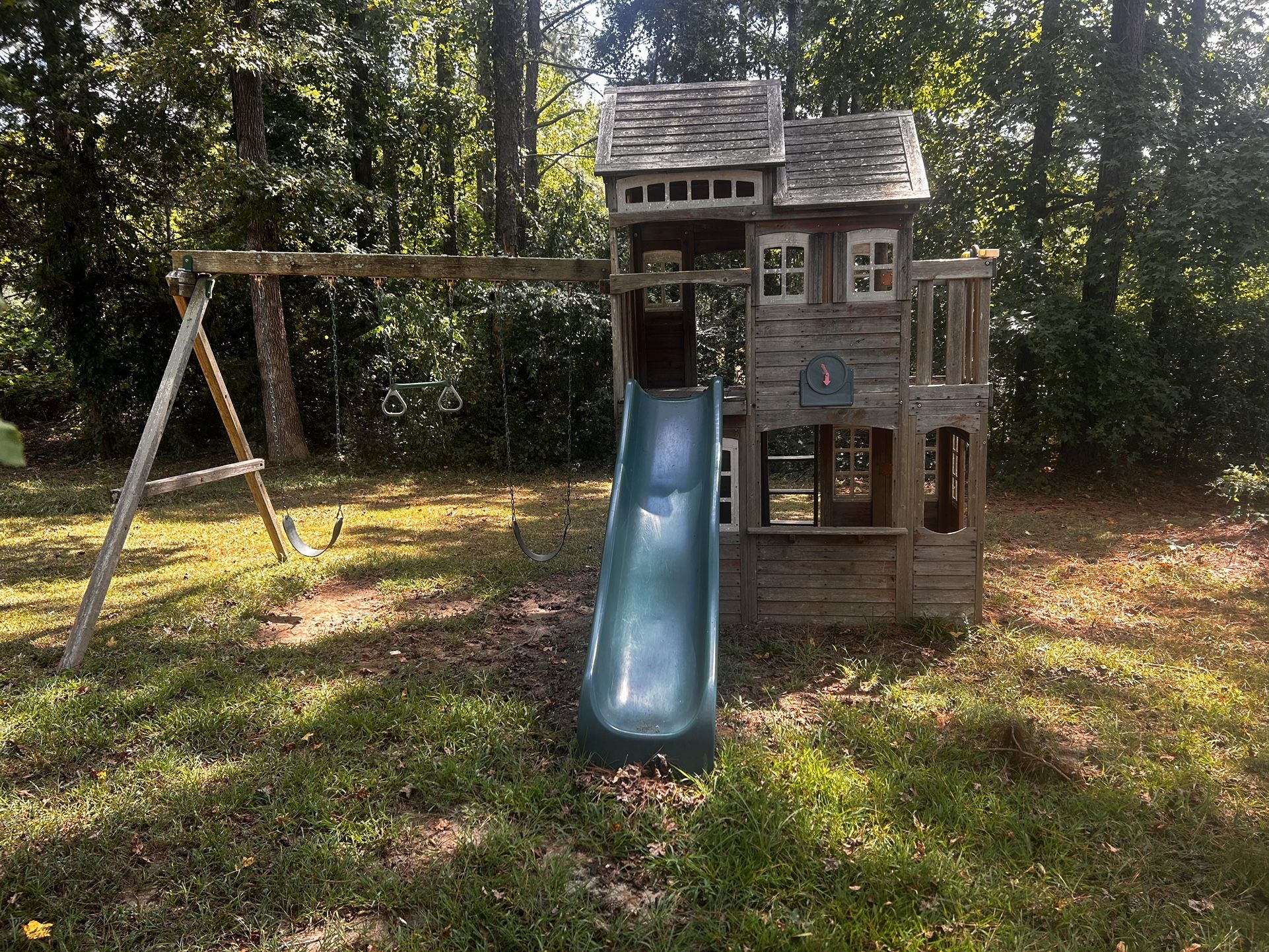 Wooden Swing Set