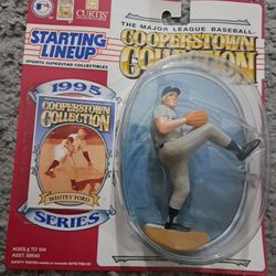 1995 Starting Lineup Cooperstown Collection Whitey Ford Action Figure 