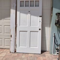 Solid Wood Entry Door