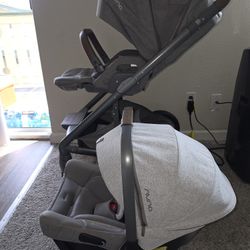 Nuna Mixx Stroller And Car Seat 