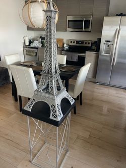 Eiffel Tower 42” aluminum decor