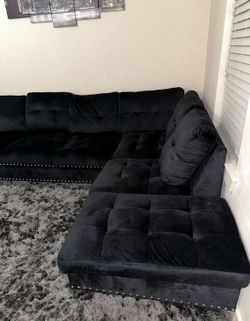 Velvet Sectional