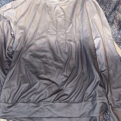 Women Gradient Casual Clothes Long Sleeve Casual.