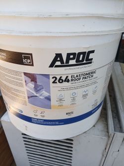 Roof patch.