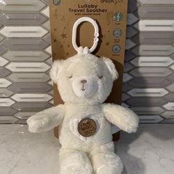 New DreamgroLullaby Bear Baby Lullaby Travel Soother  Toy I Play Music