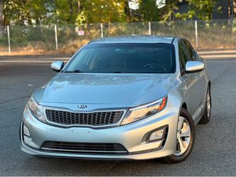 2016 Kia Optima Hybrid Silver Sedan