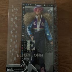 Elton john barbie collector doll in bomber jacket and flared denim stores new arrivals