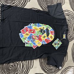 Brand New Size M and XL , Bape X Uno T-shirt 