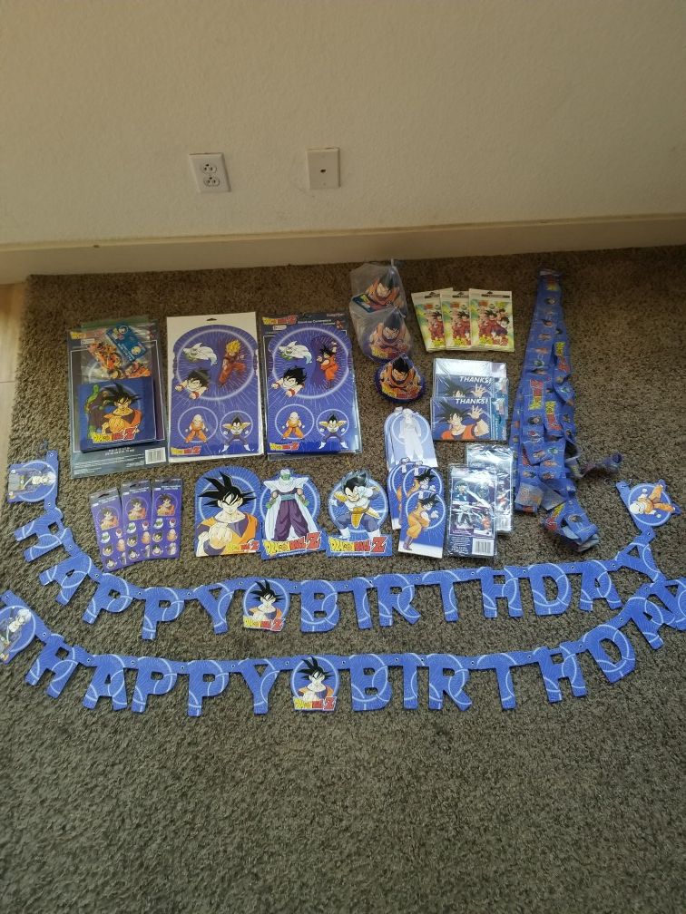 Dragon Ball Z Birthday Party Decorations $15 FIRM