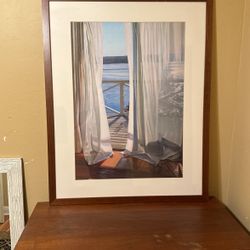 Edward Gordon "Wind From the Sea" Poster Framed