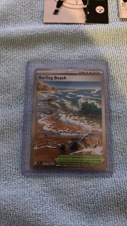 Surfing beach stadium