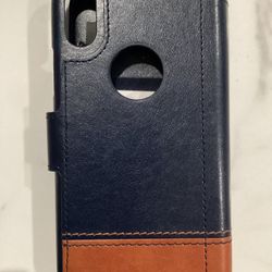 Flip Leather Wallet Case For iPhone X/XS Phone Cover