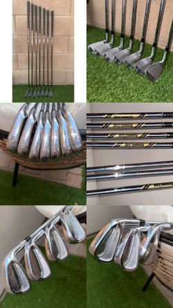 Golf Clubs - Mizuno MP20 HMB 4 iron, MP20 MMC 5-Pw