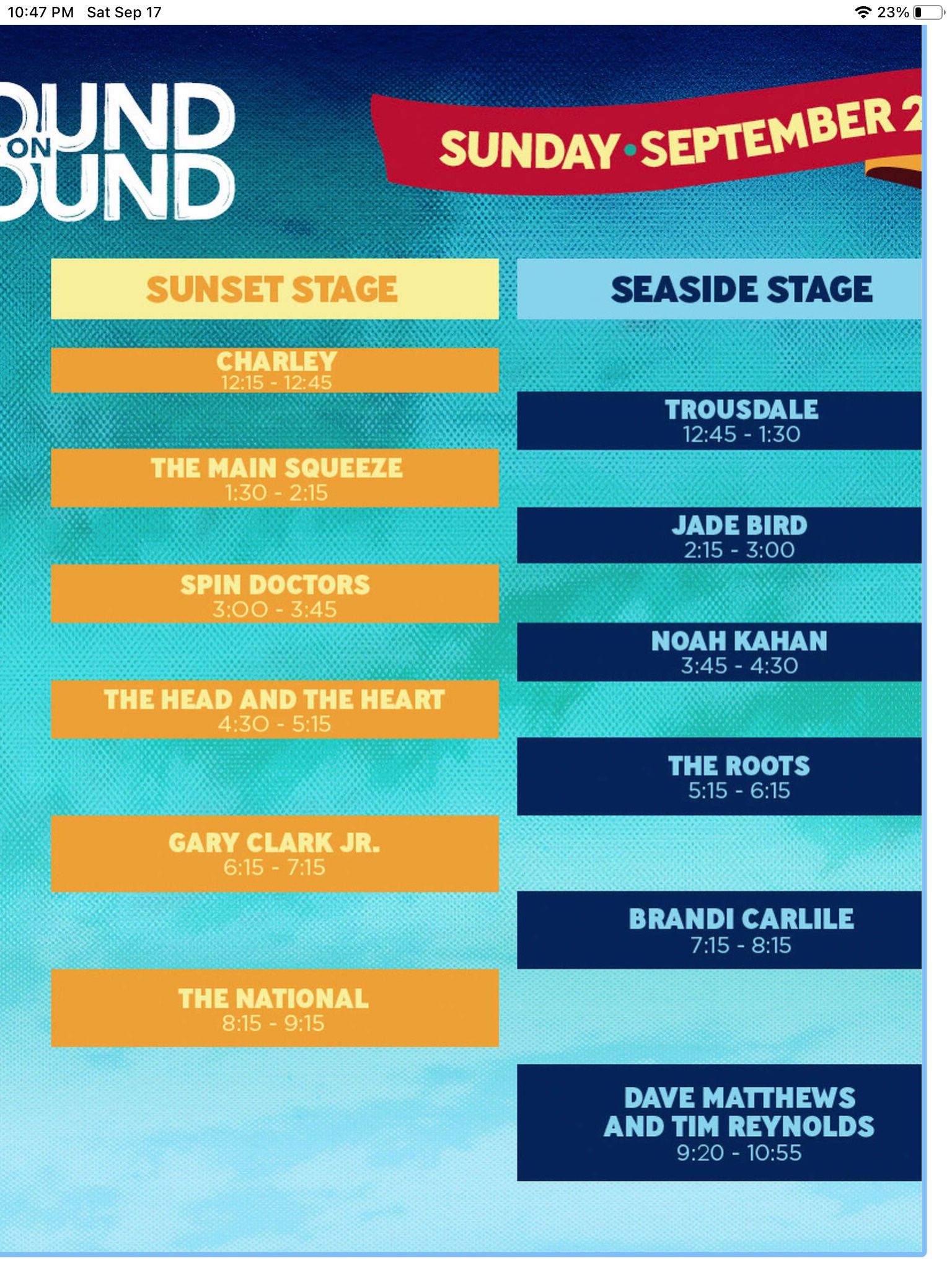 2-Day GA Sound On Sound
