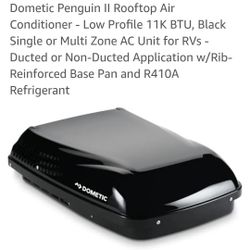 Rooftop Air Conditioner 11K BTU For RV's,etc.