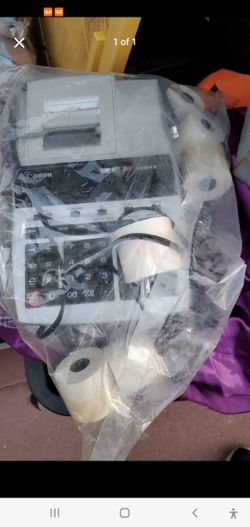 Cannon  Adding Machine Old School Like New