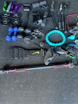 Home Gym Equipment Lot
