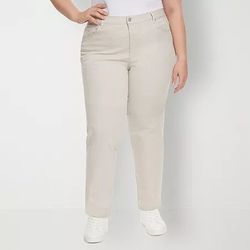 NEW Gloria Vanderbilt Ladies Beige Jean Pants Size 20W.