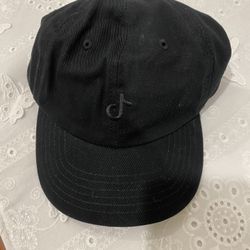 Black TikTok Logo Dad Hat (Exclusive Merch – NEW)