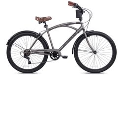 Mens Beach Cruiser Bicycle 