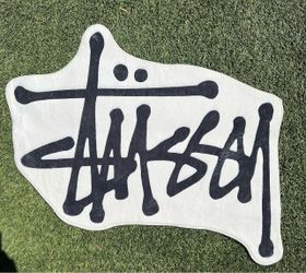 Stussy logo soft rug 3.5FT Brand new