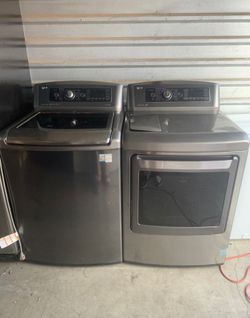 LG Washer And Electric Dryer Matching Set