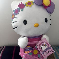 Hello Kitty Easter Door Stepper 