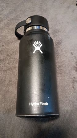 Hydro Flask Black Wide Mouth Water Bottle