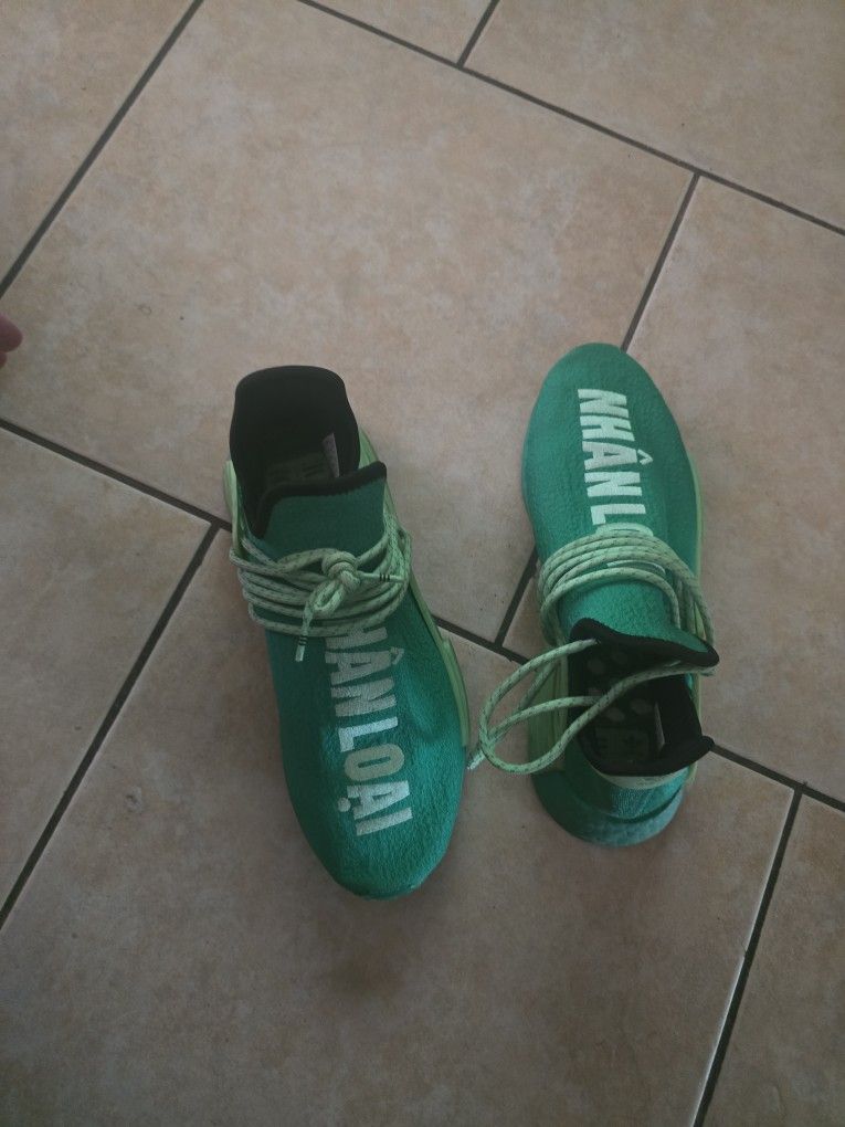 Adidas NMD Hu Pharrell Green Complexland 10.5