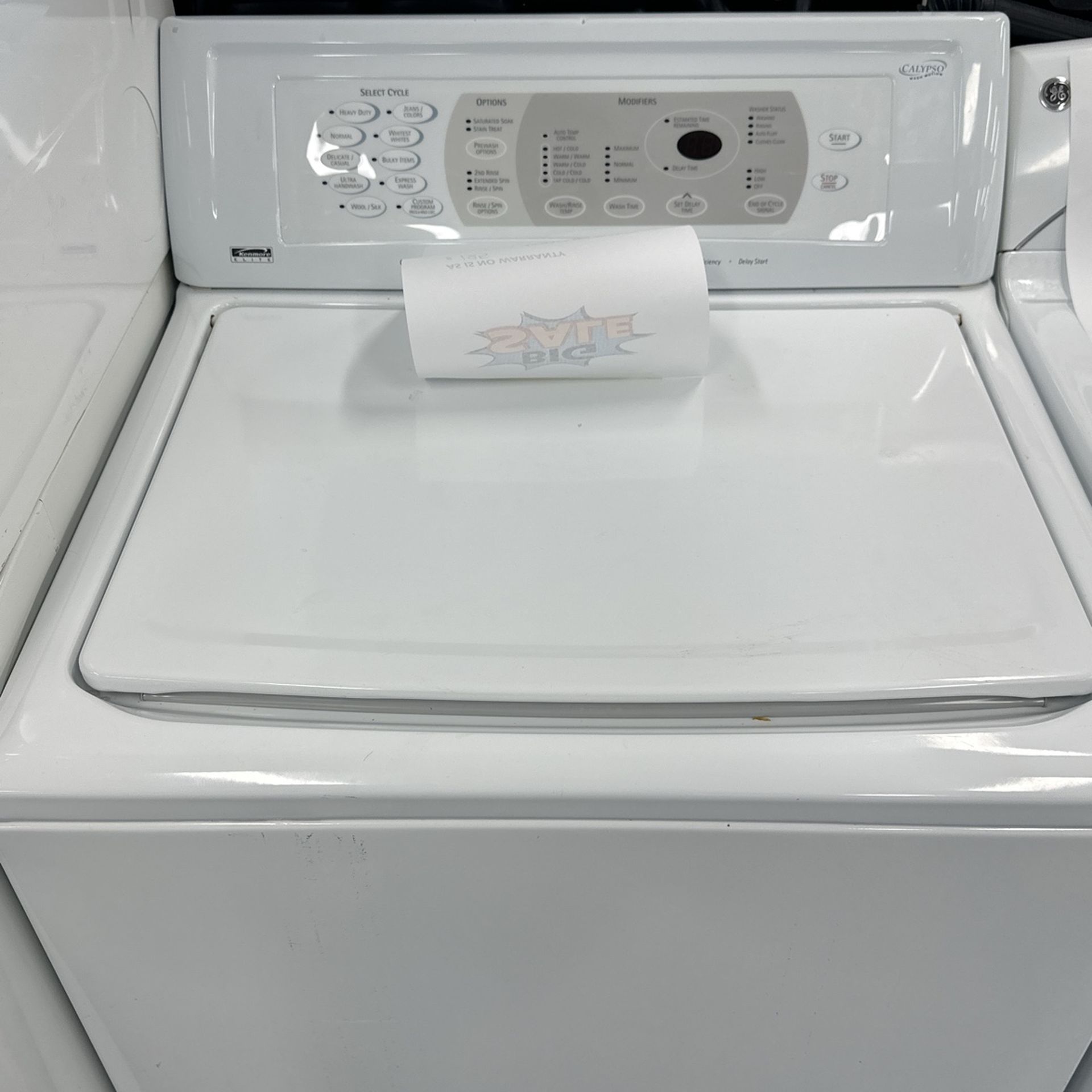Kenmore Elite Washer