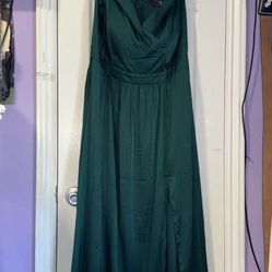 Emerald Green Dress 
