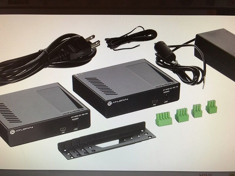 HDMI over Ethernet Balun Set with 4K/UHD capability