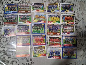 Panini stickers $5 cada una