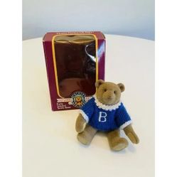 Vintage Gund Bialosky & Friends Fully Jointed Teddy Bear Original Box 
