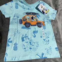 NEW Boys’ 5T Bluey Graphic Toddler T-Shirt