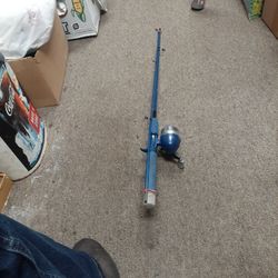 2 Piece  Rod And Reel Kids Fishing Set, 64 Inches Long, Nice